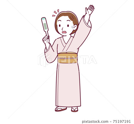 矢量 女人 女性 75197191