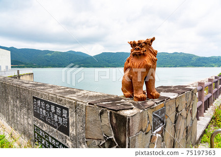 Okinawa Prefecture Ishigaki City Ishigaki Island Dam Water Source Coast Sandy Beach Remote Island Resort Island Heaven Summer Holiday Sightseeing Trip 75197363
