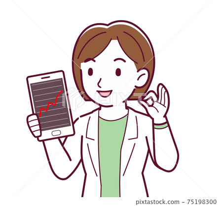 矢量 女人 女性 75198300