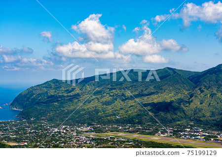 Hachijojima Island Nature Outdoor Remote Island Izu Islands Landscape Resort Countryside Declining Birthrate Sightseeing Travel Airport Hachijojima Airport 75199129
