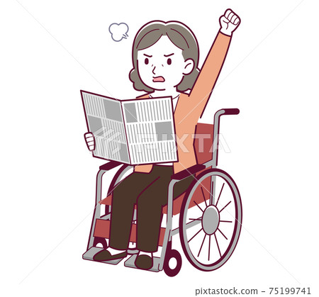 senior, woman, female 75199741