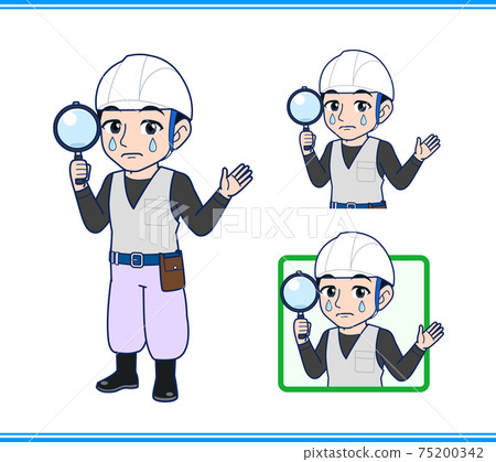 Man at the construction site 75200342