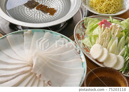Octopus shabu-shabu Wakkanai specialty dish Wakkanai specialty gourmet 75203118