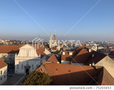 St. Mark's Church, Zagreb in croatia St. Mark's Church, Zagreb in croatia 75203853