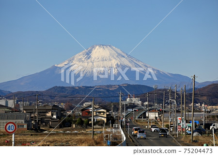 從平塚市看到的富士山 75204473