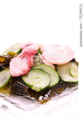 Octopus vinegared thing bright background Octopus vinegared thing bright background 75204512