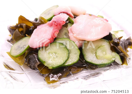 Octopus vinegared thing bright background 75204513