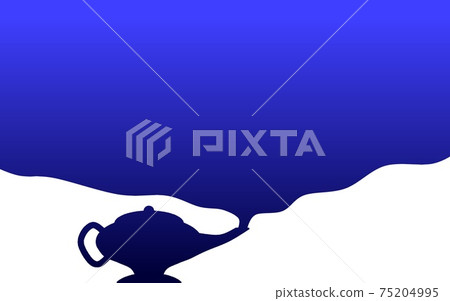 Gradient illustration of the lamp 75204995