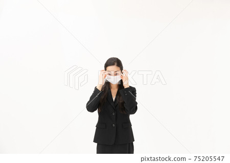 女商人應力面具花粉症 75205547