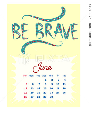 Colorful cute monthly boho calendar 2022 with dream catchers, boho owls, arrows, feathers, inspirational inscriptions 75205835