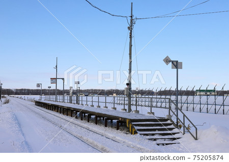 北海道斜裡JR Semmo本線南Shari站 75205874