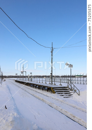 北海道斜裡JR Semmo本線南Shari站 75205875