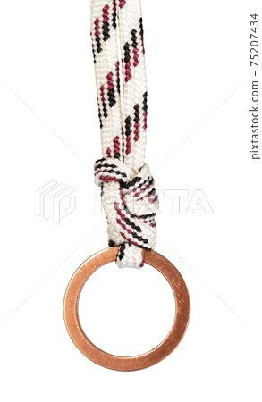 another side of shark knot tied on synthetic rope another side of shark knot tied on synthetic rope 75207434