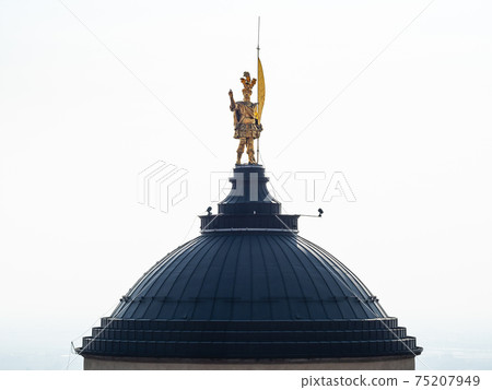 statue of Saint Alexander on of Bergamo Cathedral statue of Saint Alexander on of Bergamo Cathedral 75207949