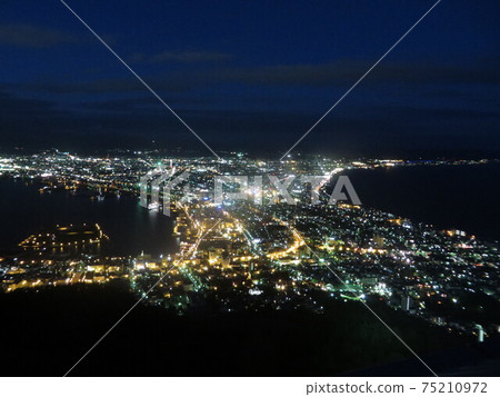 Night view of Hakodate Night view of Hakodate 75210972