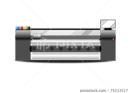 Wide format Large Black Printer 75213517