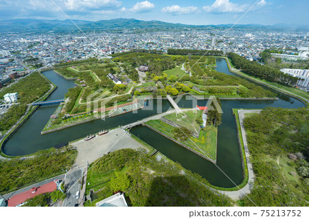 五棱郭塔上五棱郭的全景 五棱郭塔上五棱郭的全景 75213752