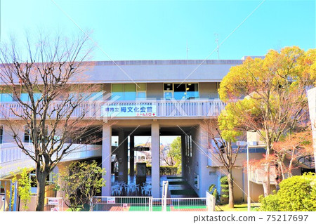 kai市政府,多賀文化廳春天的景色 kai市政府,多賀文化廳春天的景色 75217697