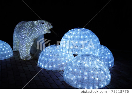 Christmas illumination Christmas illumination 75218776