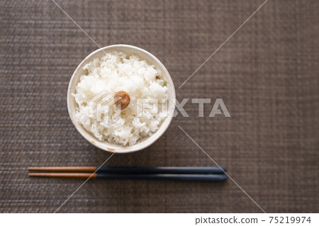 白米飯與李子乾 白米飯與李子乾 75219974