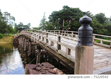 高田公園上的木橋 高田公園上的木橋 75220542