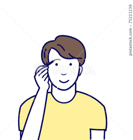 男士化妝，彩妝，皮膚護理，眉毛，眉毛 75221239