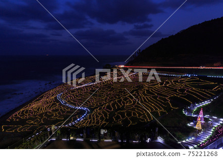 Noto Ishikawa_Illuminations of Shiroyone Senmaida Noto Ishikawa_Illuminations of Shiroyone Senmaida 75221268