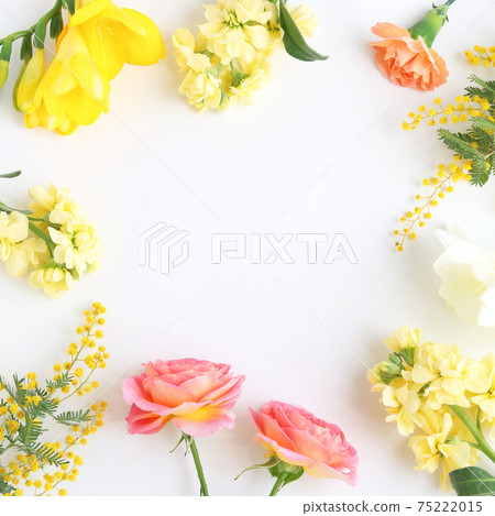 Flower frame of spring Flower frame of spring 75222015