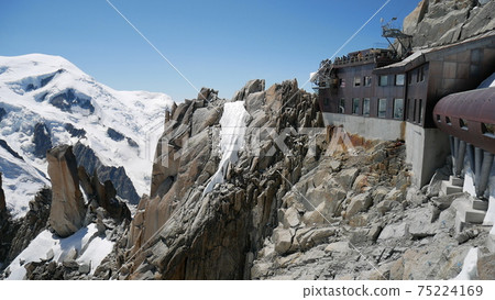 Swiss summer mountain landscape 75224169