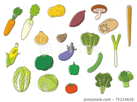 vegetable set 75224626