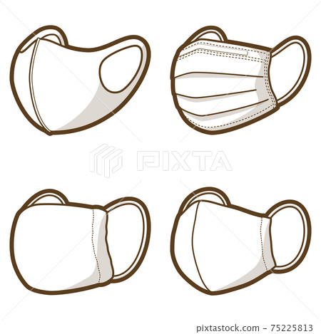 Mask set (nonwoven fabric, urethane, cloth, gauze) Mask set (nonwoven fabric, urethane, cloth, gauze) 75225813