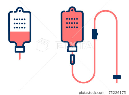 靜脈滴注的簡單設計插圖 75226175
