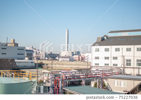 Scenery from Arakawa Bank / Shinden, Adachi-ku, Tokyo Scenery from Arakawa Bank / Shinden, Adachi-ku, Tokyo 75227036