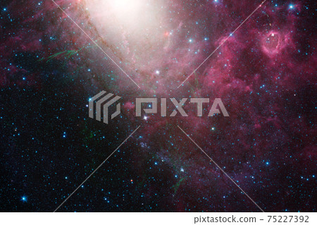 Cluster of stars. Nebula. Elements of this image furnished by NASA Cluster of stars. Nebula. Elements of this image furnished by NASA 75227392