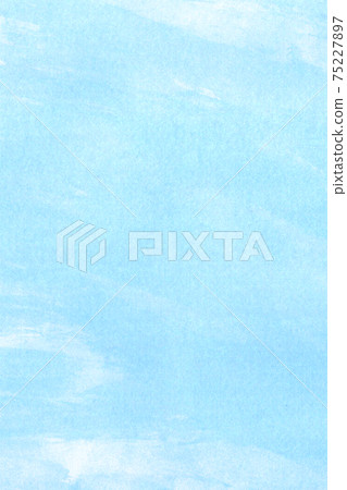 Light blue background drawn with an analog brush touch Light blue background drawn with an analog brush touch 75227897