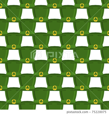 Illustration on theme Irish holiday St Patrick day 75228075