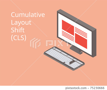 core web vitals for Cumulative Layout Shift (CLS) 75230666