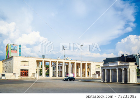 Cityscape of Tirana, the capital of Albania Cityscape of Tirana, the capital of Albania 75233082