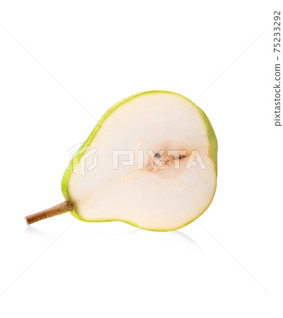 ripe williams pears, isolated on white background 75233292
