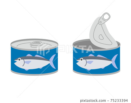 Illustration of canned food Illustration of canned food 75233394