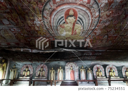World Heritage Gold Temple of Dambulla 75234551