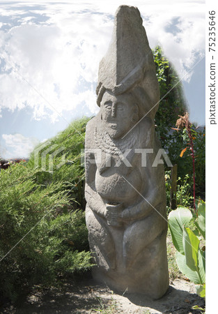 Sculpture of the woman-ancestor.Polovcy.12 cent. 75235646