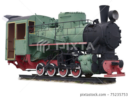 Steam locomotive of the narrow-gauge railway Steam locomotive of the narrow-gauge railway 75235753