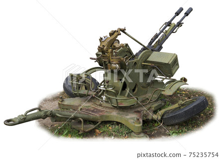 The ZU-23-2 "Sergey", also known as ZU-23, is a Soviet towed 23 mm anti-aircraft twin-barreled autocannon. ZU stands for Zenitnaya Ustanovka The ZU-23-2 "Sergey", also known as ZU-23, is a Soviet towed 23 mm anti-aircraft twin-barreled autocannon. ZU stands for Zenitnaya Ustanovka 75235754