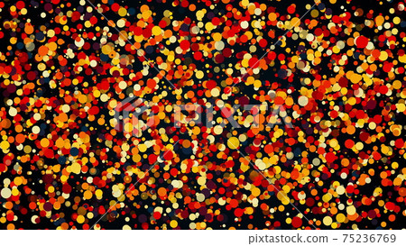 Abstract vivid background with many of multicolored transparent round particles. Computer generated 3d render Abstract vivid background with many of multicolored transparent round particles. Computer generated 3d render 75236769