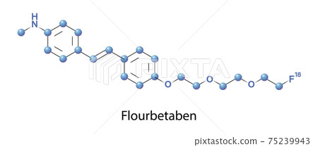 Florbetaben is a diagnostic radiotracer in the brain 75239943