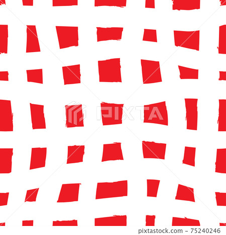 Abstract watercolor seamless pattern lines background in color 75240246