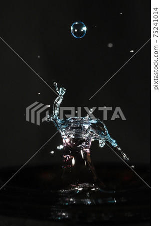 水滴的高速攝影 75241014