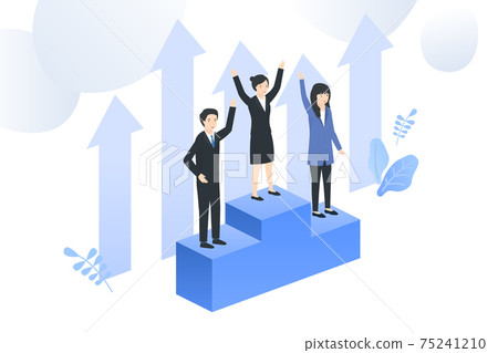 Business Vector Illustrations-Award 75241210