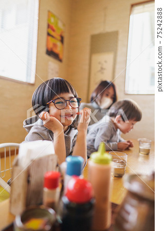 Droplet infection prevention panel restaurant 75242888